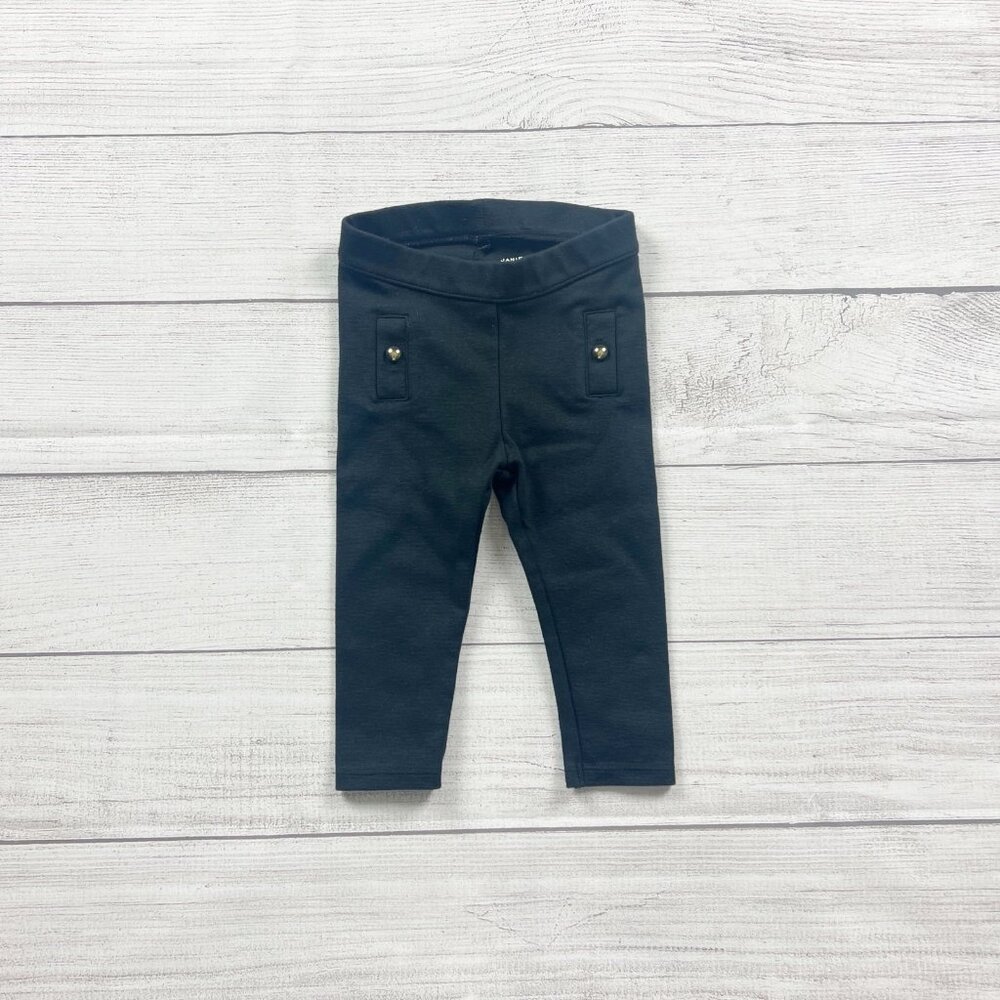 Janie and Jack Black Leggings